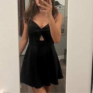 Women’s Black mini dress